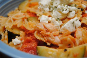 Lobster Pasta with Tarragon Tomato Sauce Biscuits 'n Crazy